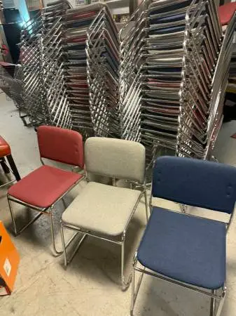 Stackable Chairs Ready To Go