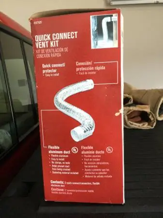 Dryer vent pipe