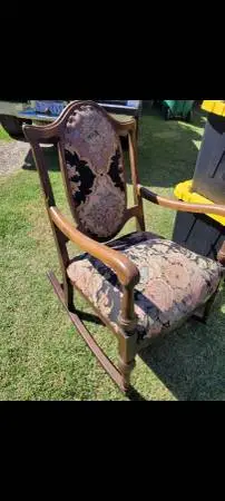 Solid true vintage / antique rocker