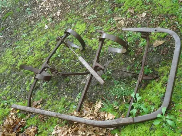 spring tooth drag harrow