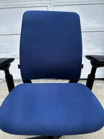 Steelcase Amia Air Ergonomic Office Chair – blue Fabric