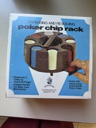 Poker Chip Rack
