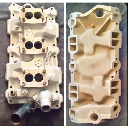 Chevy S.B. 3 deuce intake manifold