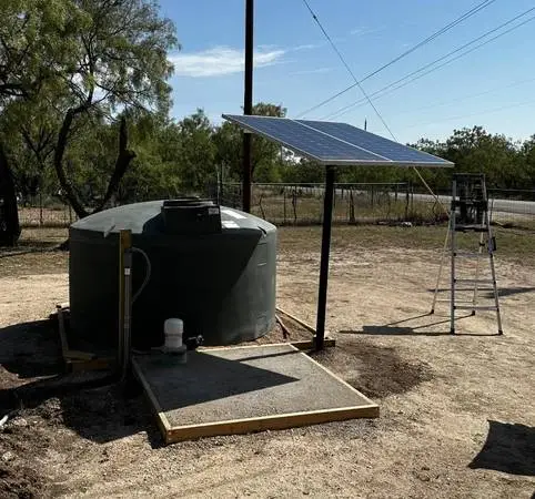Ranch / ag / livestock solar well