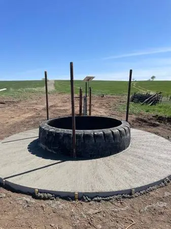 Tire Water Tank
