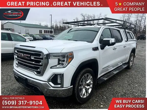 2019 GMC Sierra 1500 Crew Cab SLT Pickup 4D 6 12 ft - $380/mo