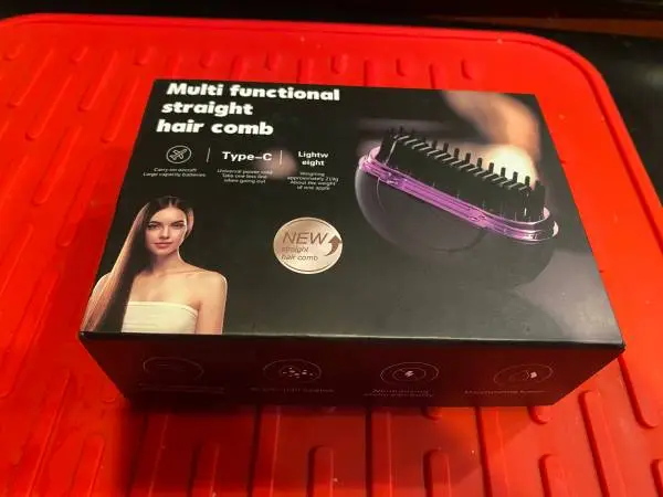 New Cordless Hair Straightener Brush for Travel