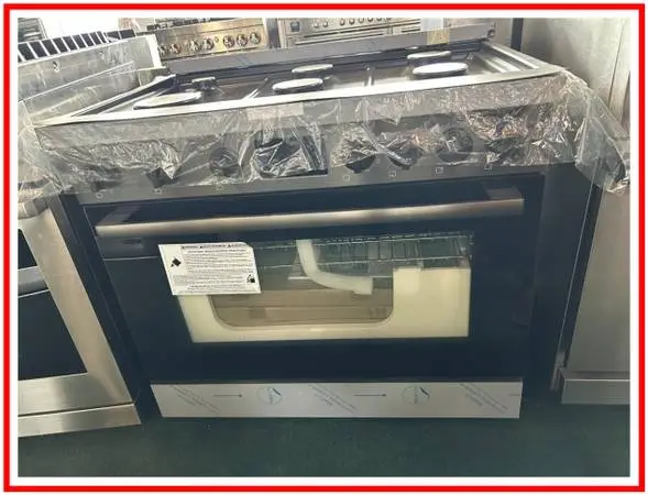 Bosch 800 Series Freestanding Dual Fuel Convection Range Black
