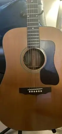1977 guild electric acustic d35 nt