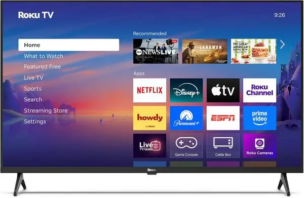 40 ROKU SMART TV (includes Wall Bracket + Roku Voice Remote)