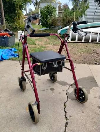 Rascal Walker with padded Seat/Storage