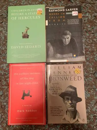 Paperback books sold individually. 90.  See pics.