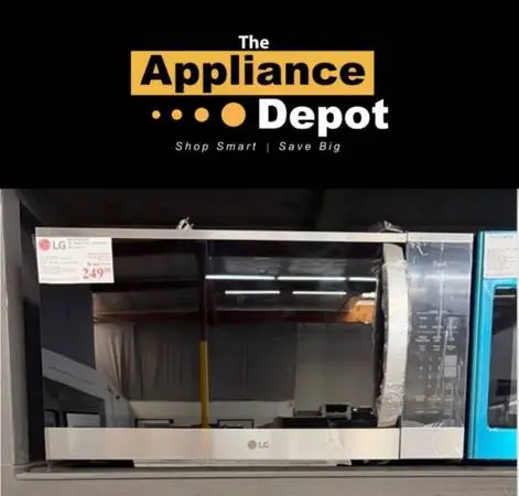 New LG Over the Range Microwave