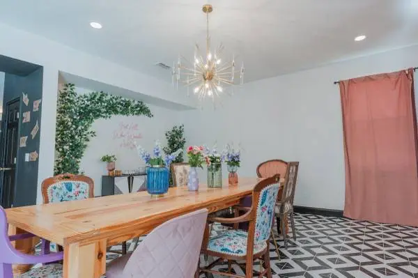 Custom Wood 8-Seat Dining Table