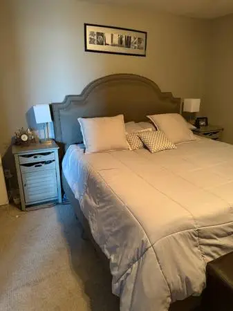 King bed and bedroom furniture