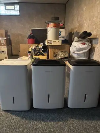 3 Dehumidifiers