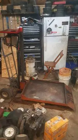 Lawn mower lift parts