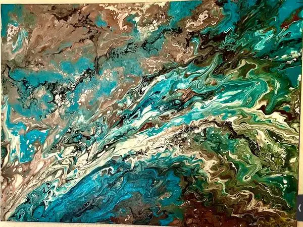 50% off - Beautiful Original signed abstract paintings