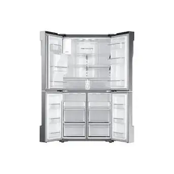 Samsung Counter-Depth FlexZone 22.5-cu ft 4 -Door French Door Refriger