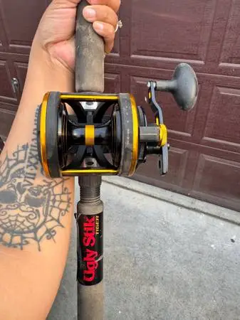 Ugly stick and penn reel