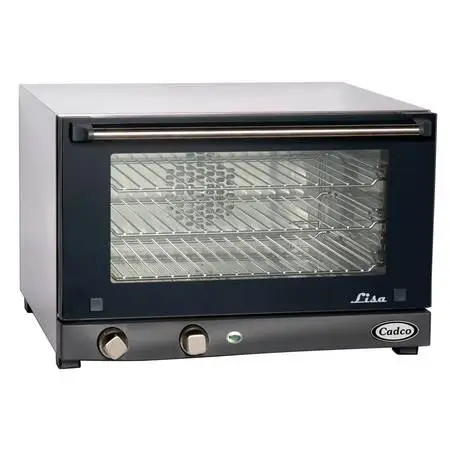 LIKE New Cadco Lisa XAF013 Countertop Convection Oven half sheet