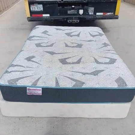 Used queen mattress and box spring