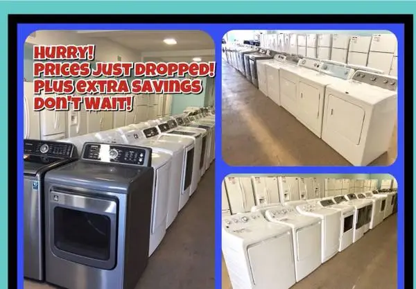 Washer and dryer 20% Off Discount