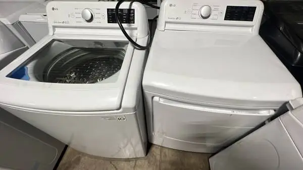 Washer and dryer
