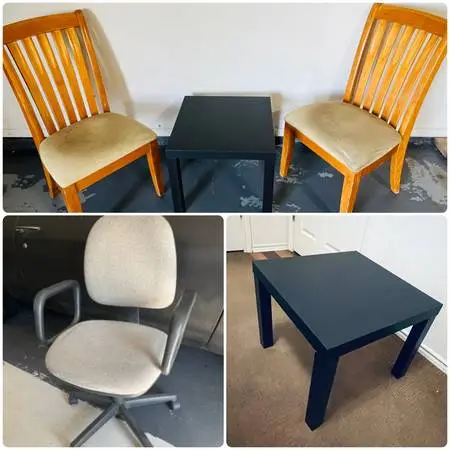 Bundle deal- chair , table bundle