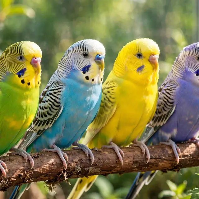 Beautiful Pet Parakeet