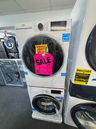 Beko venless new open box front load washer & dryer set with warranty