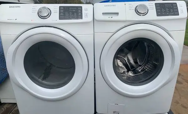 Front load Washer and dryer reduced