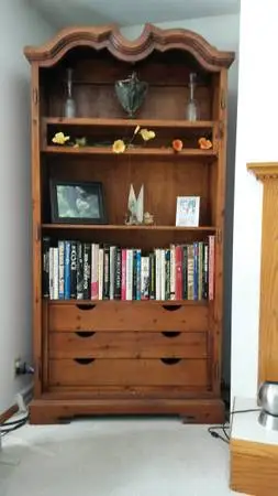 Hutch Wooden Antique 7ft