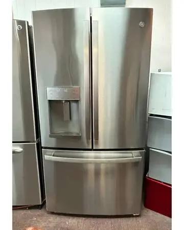GE French Door Refrigerator 3 Door Stainless Steel