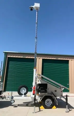 Mobile  Security Camera Trailers For Sale