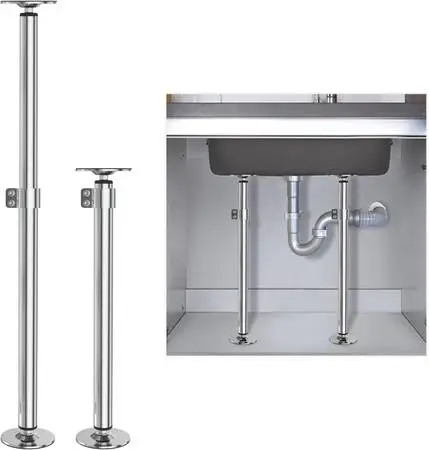 Undermount Sink Mounting Brackets, Stainless Steel and Adjustable Sink