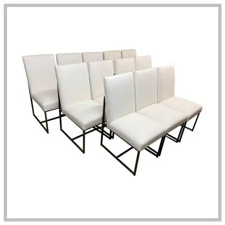 Mitchell Gold + Bob Williams Gage Dining Chairs, Set Of Twelve. Estima