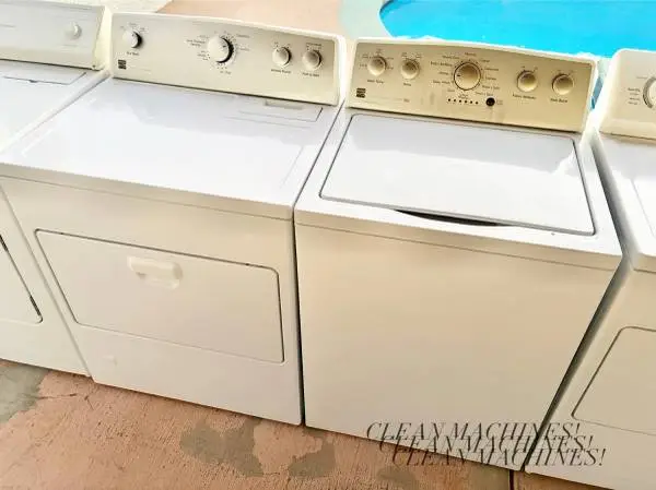 Kenmore 500 Washer and Gas Dryer CLEAN MACHINES!