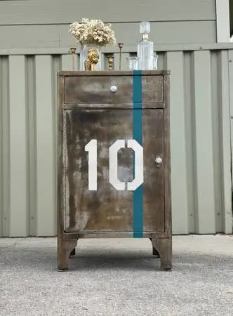 Awesome Vintage Metal Cabinet