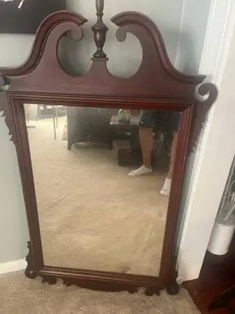 Hard Wood frame Mirror