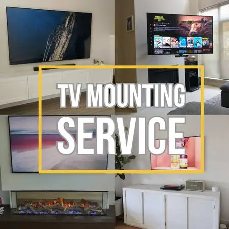 TV Wall Mounting Service. Installation. Mount (Metro Van)