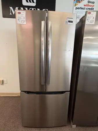 GAJC FRIGIDAIRE 30 FRENCH DR FRIDGE 1 YR WARRANTY