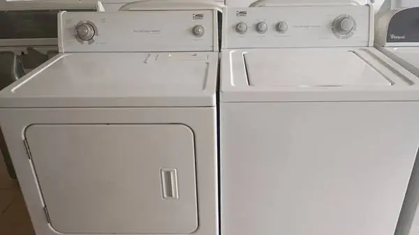 SET WASHER AND DRYER ESTATE