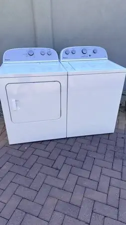 Whirlpool washer and dryer