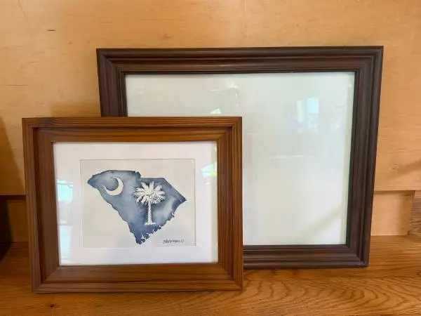 Four Handmade Chirpwood Solid-Wood Picture Frames — $300 OBO