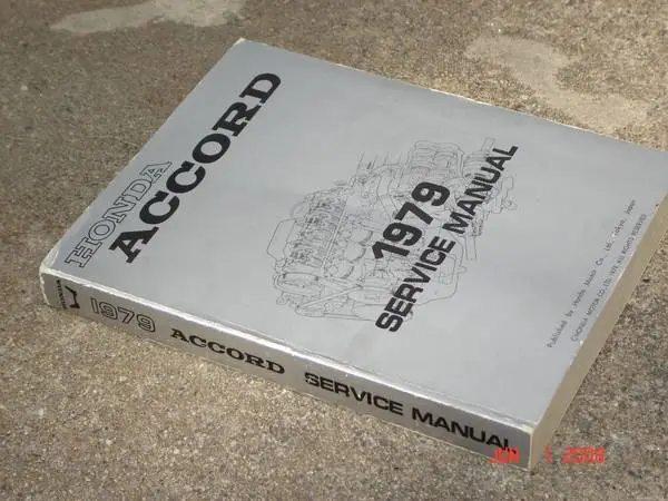 HONDA FACTORY SERVICE MANUAL