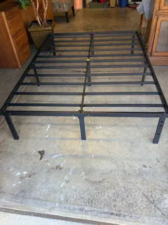 Full size metal bed frame
