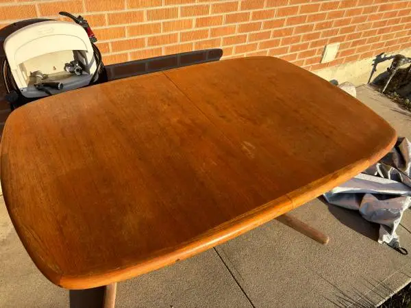 Mid Century Modern Teak dining table
