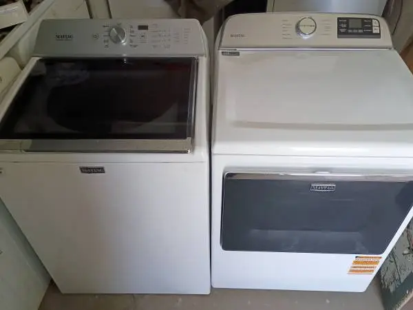 Maytag washer and electric dryer