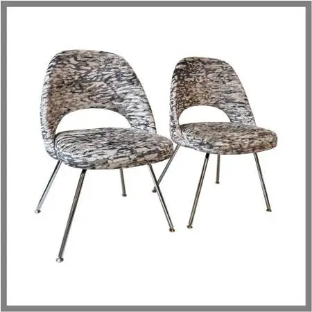 Eero Saarinen Executive Chairs, Pair